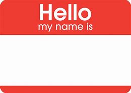 hello my name is