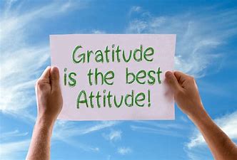 gratitude attitude