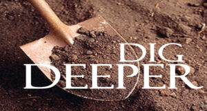 dig deeper