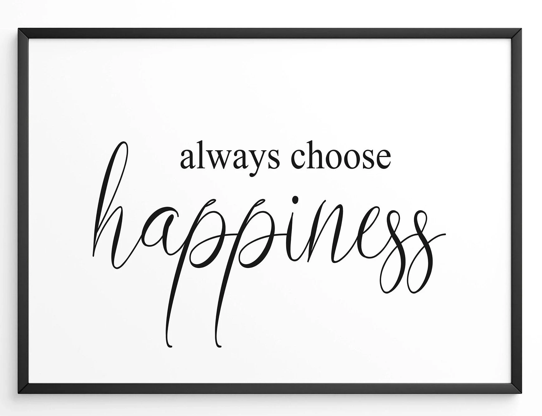 choose happiness